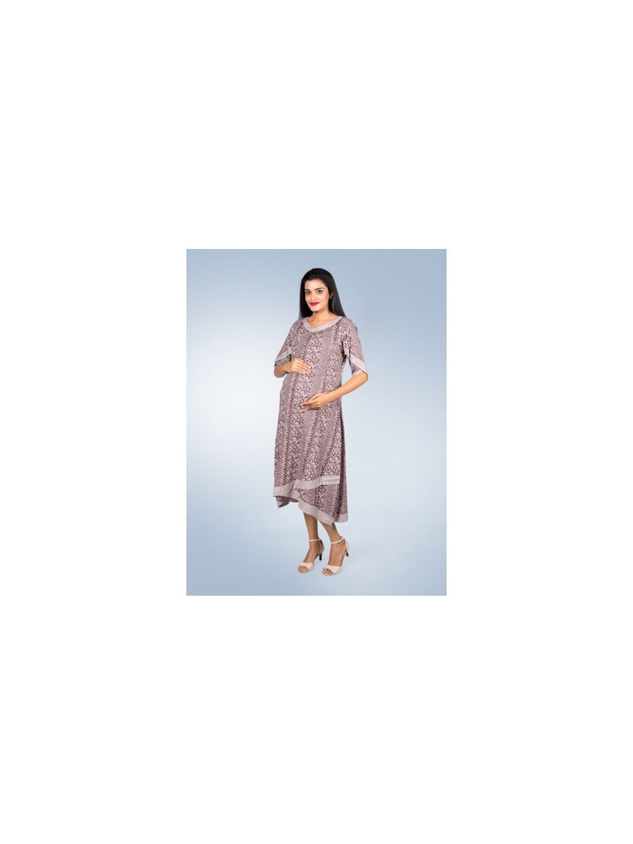 Maternity Midi Dress (Kamya)