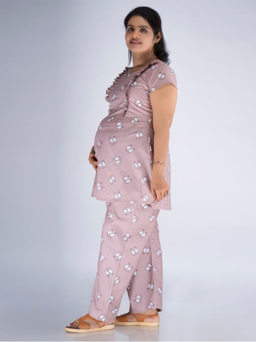 Maternity Pyjama Suits Jare Brown