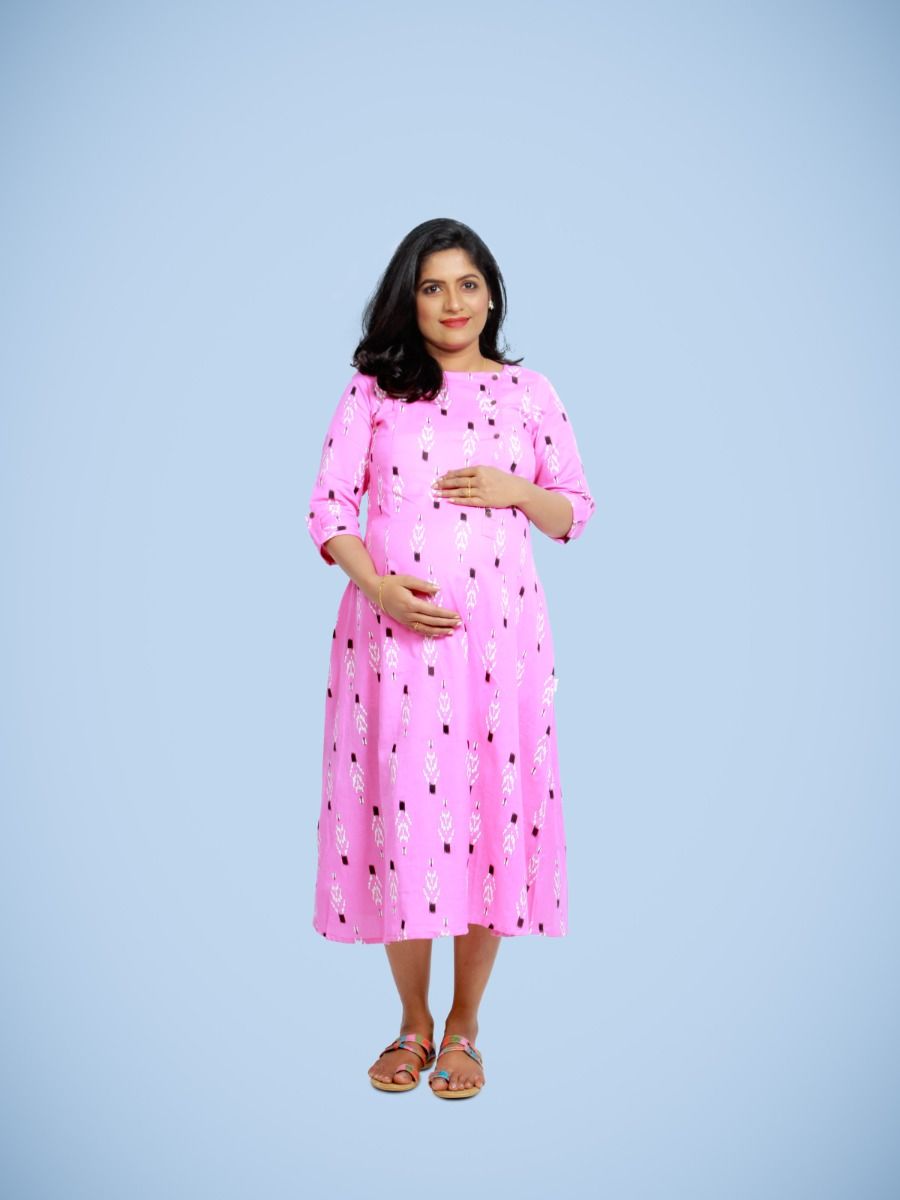 Maternity Kurta Purple Urmi