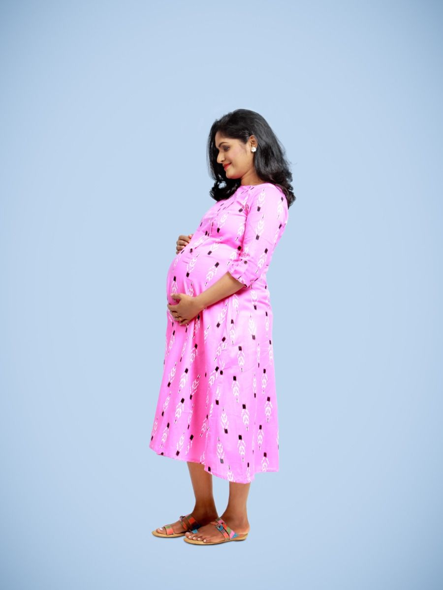 Maternity Kurta Purple Urmi