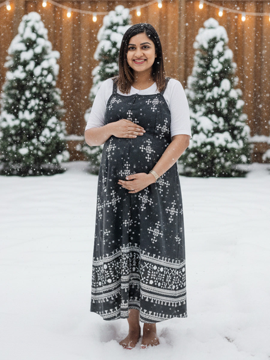 Maternity Short Dress Detie