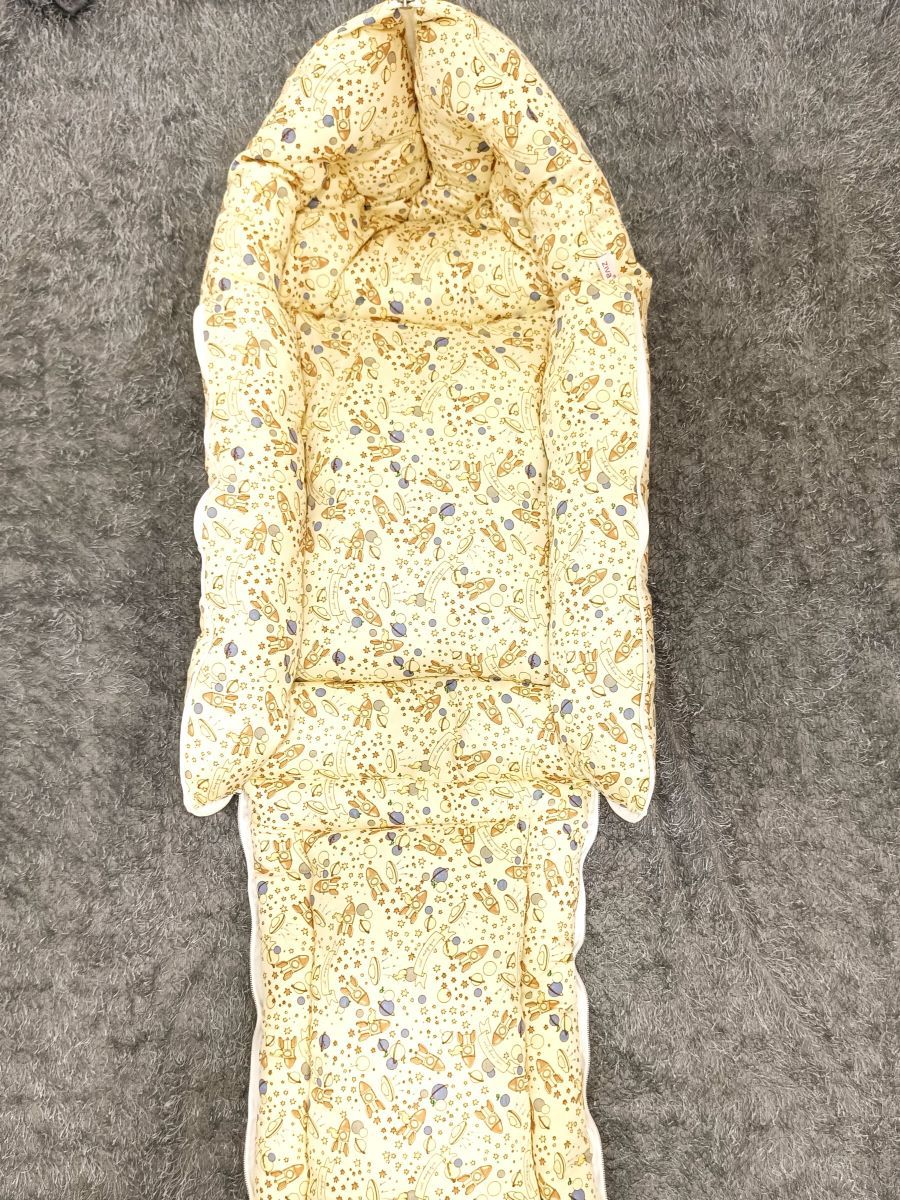 Newborn Baby Bed- Galaxy Offwhite