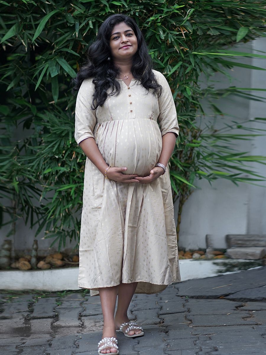 Maternity Party Wear Xena Golden