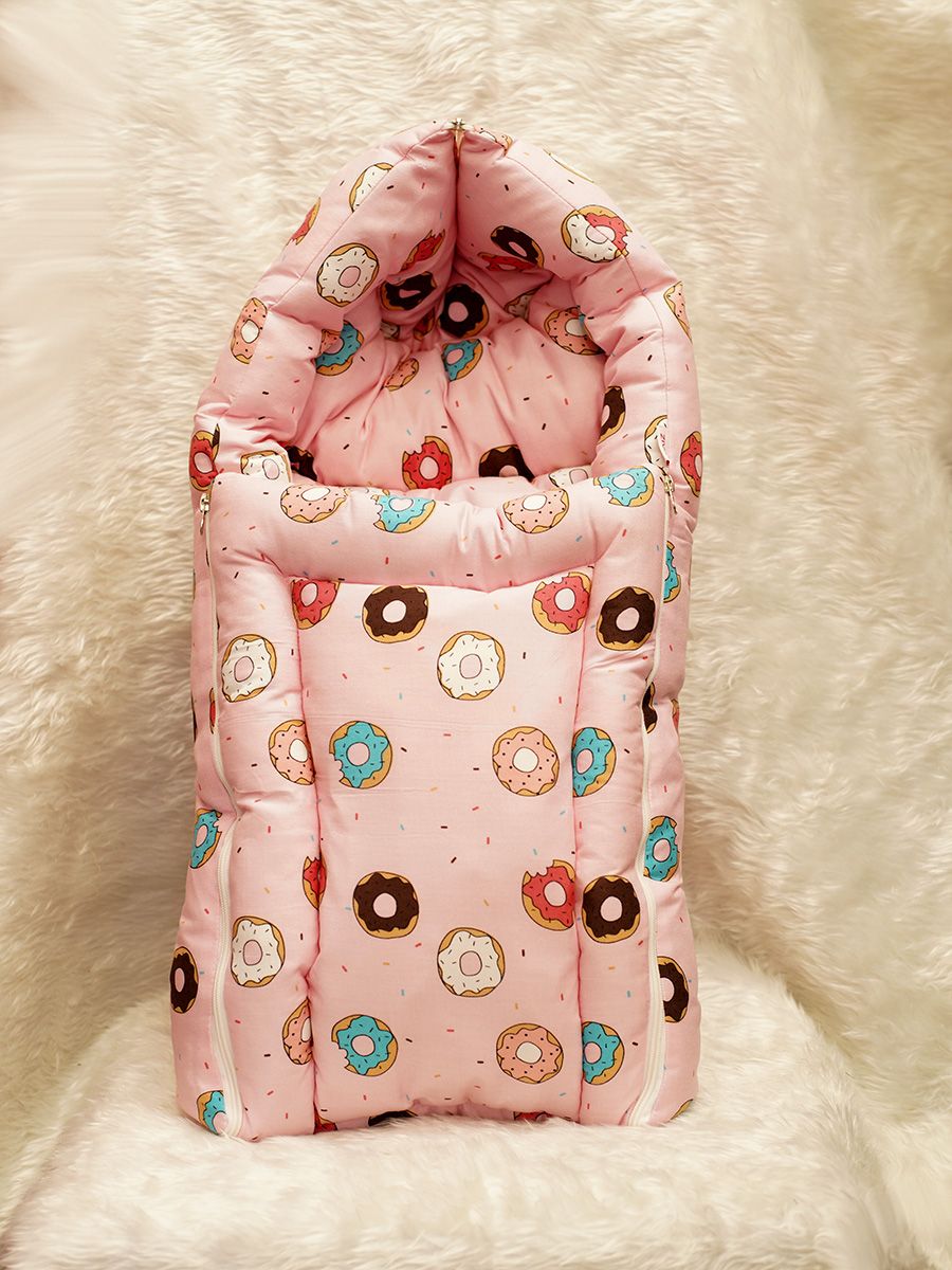 Ziva New Born Baby Bed Pink
