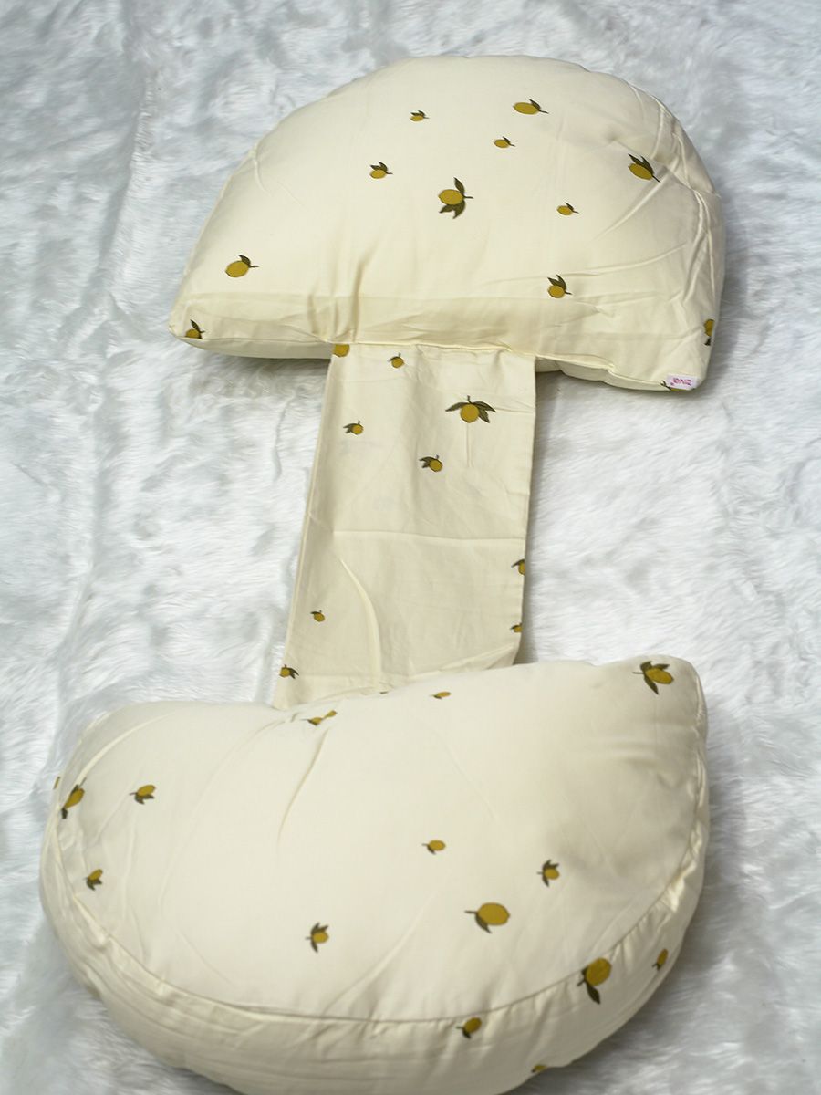Ziva Organic Belly Pillow- Fruit print