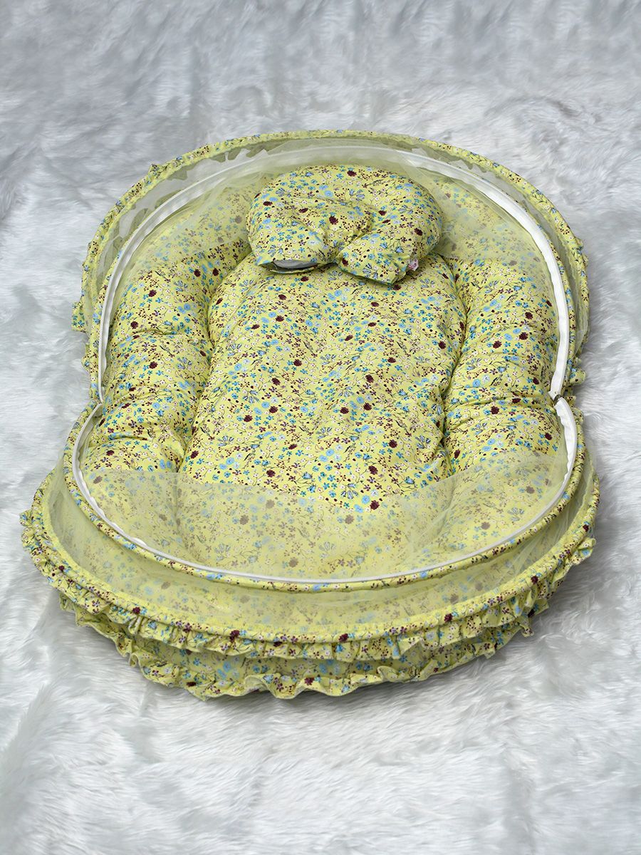 Ziva Net Bed/ Head Rest- Yellow