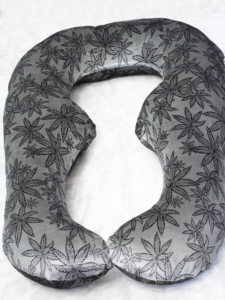 U Shape Body Pillow- Black