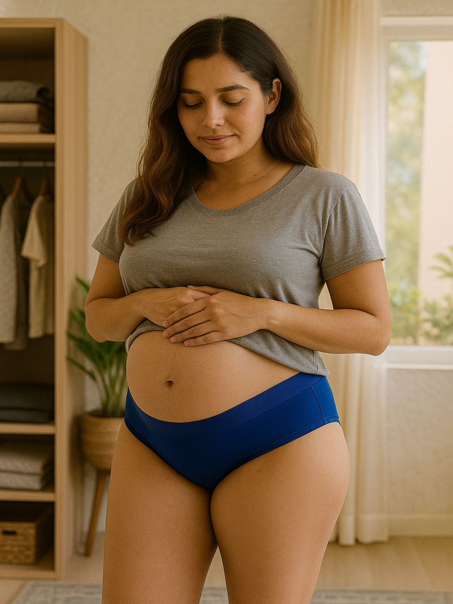 Low Waist Panty (LW Band Blue)