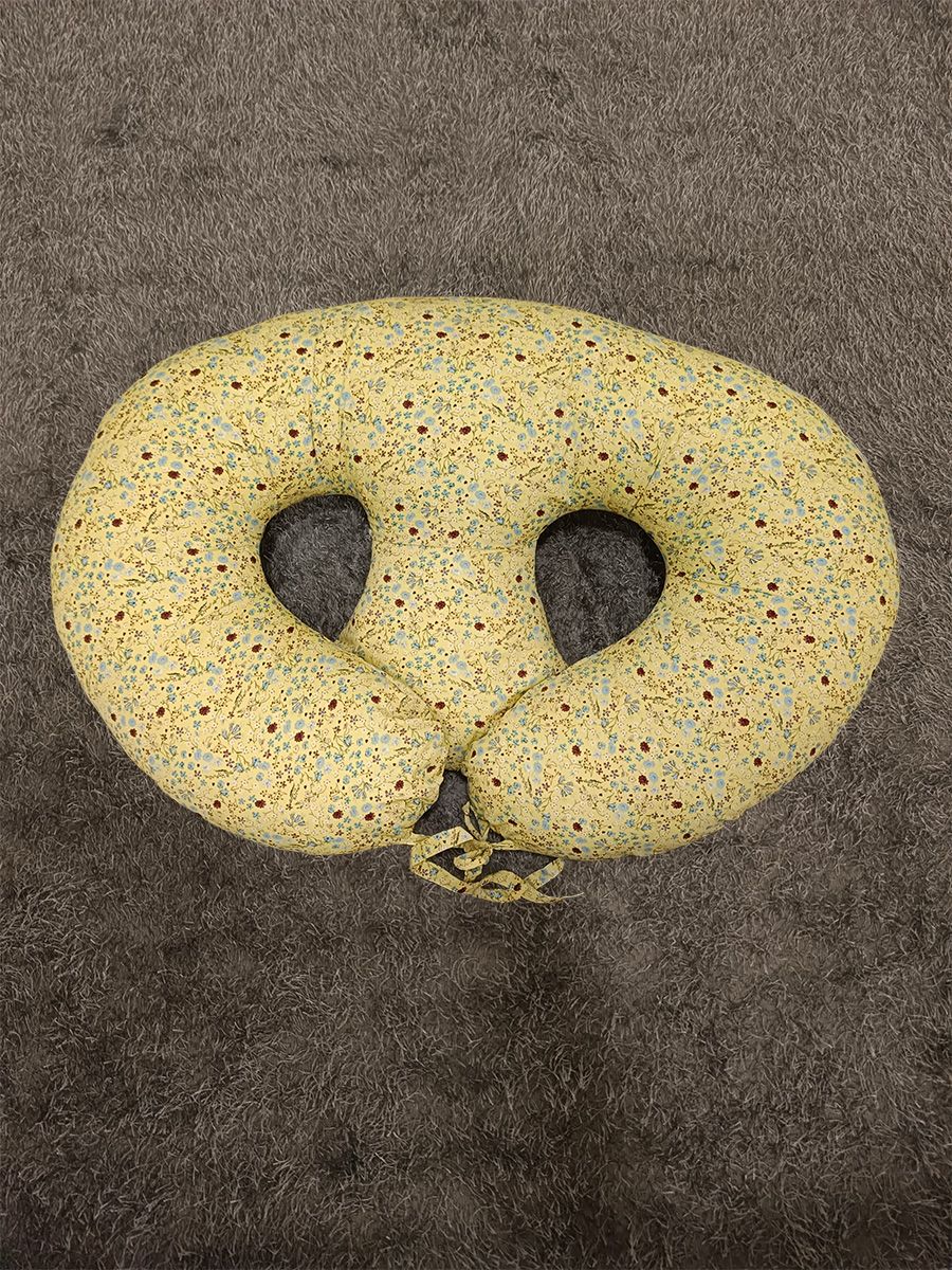 Ziva Twin Feeding Pillow- Yellow