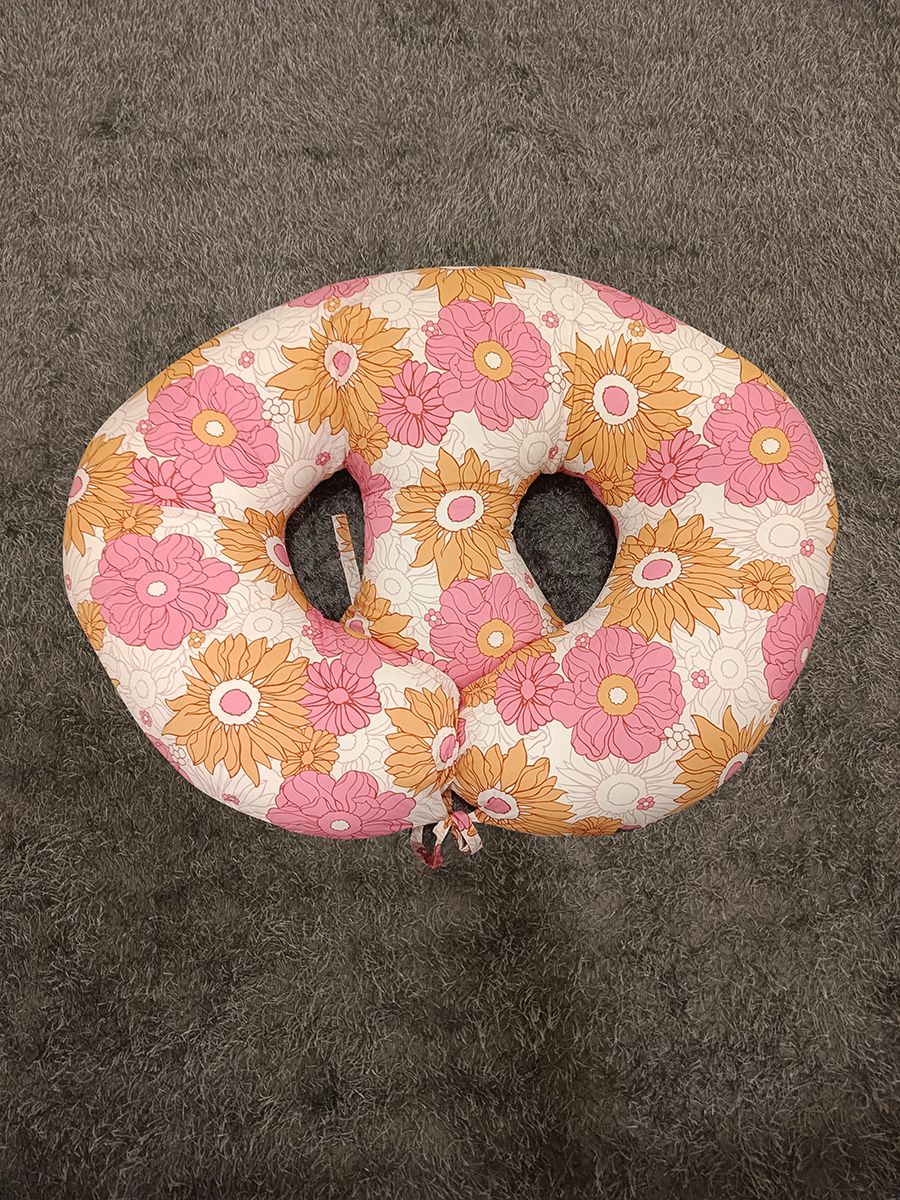 Ziva Twin Feeding Pillow- Pink