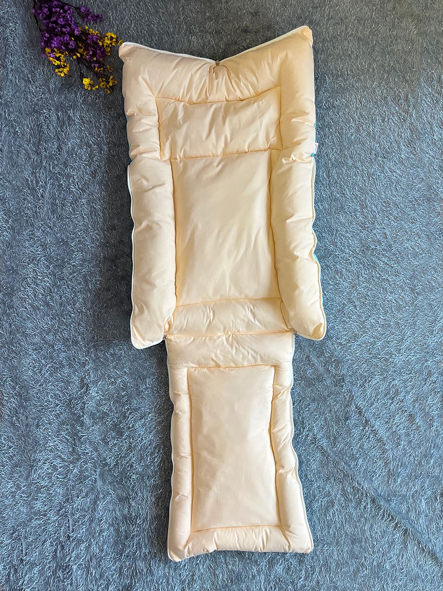 Ziva Double Shade Baby Bed Fruit Print Blue