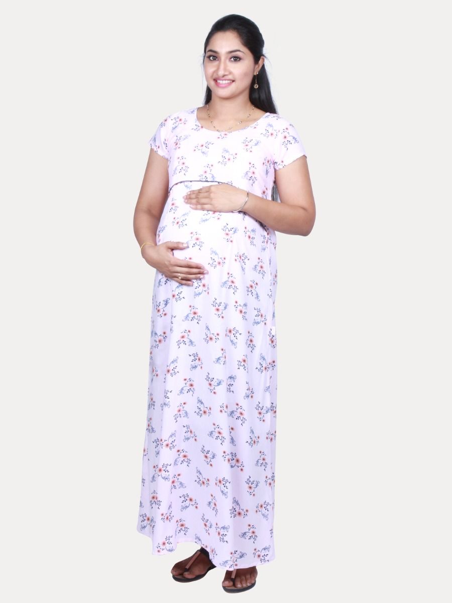Nursing Nightie with Free Mask (KANIKA)
