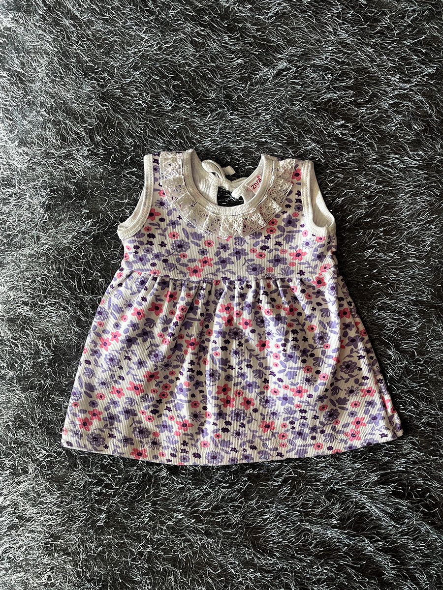Baby Girl Frock Knitted with Panty