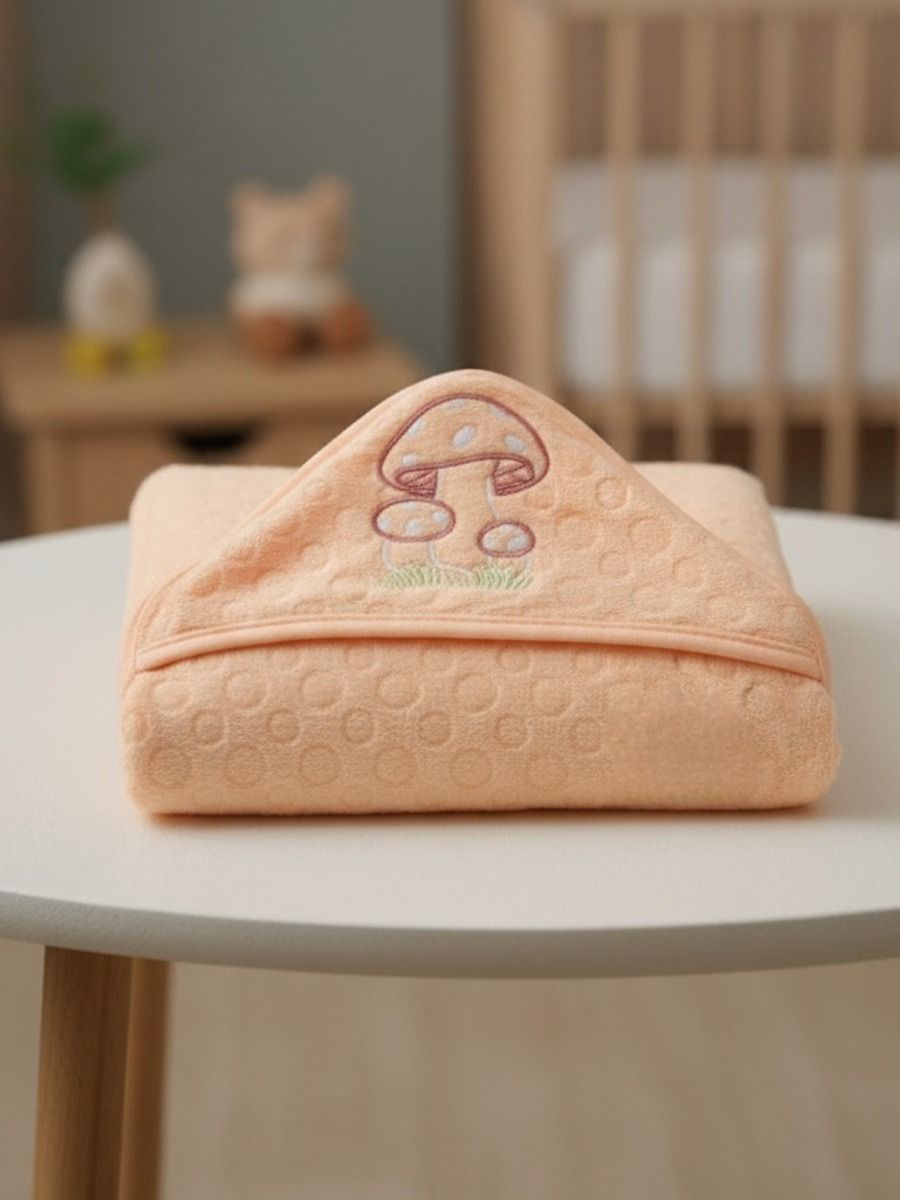 Baby Hood Towel Orange