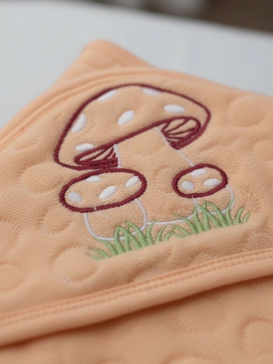 Baby Hood Towel Orange