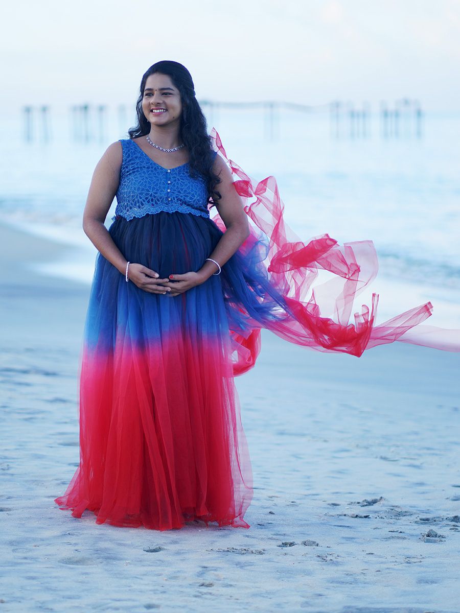 Maternity Baby  Shower- Ash red