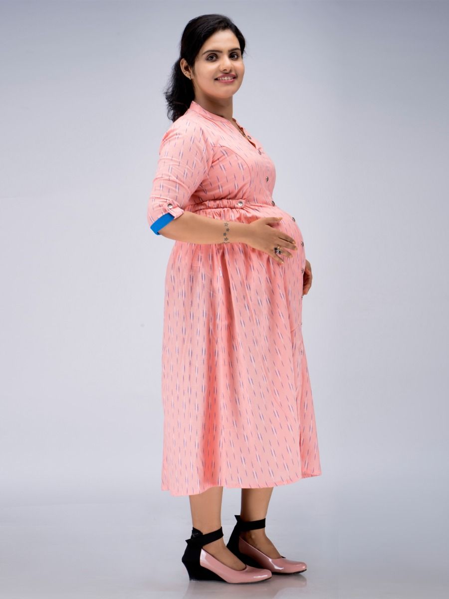 Nursing Kurta Ethic Peach