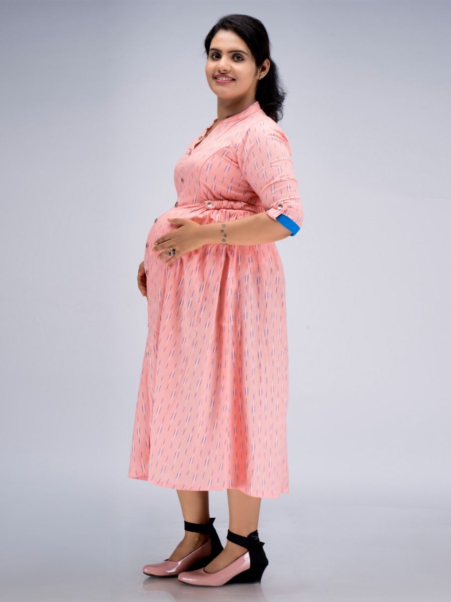 Nursing Kurta Ethic Peach