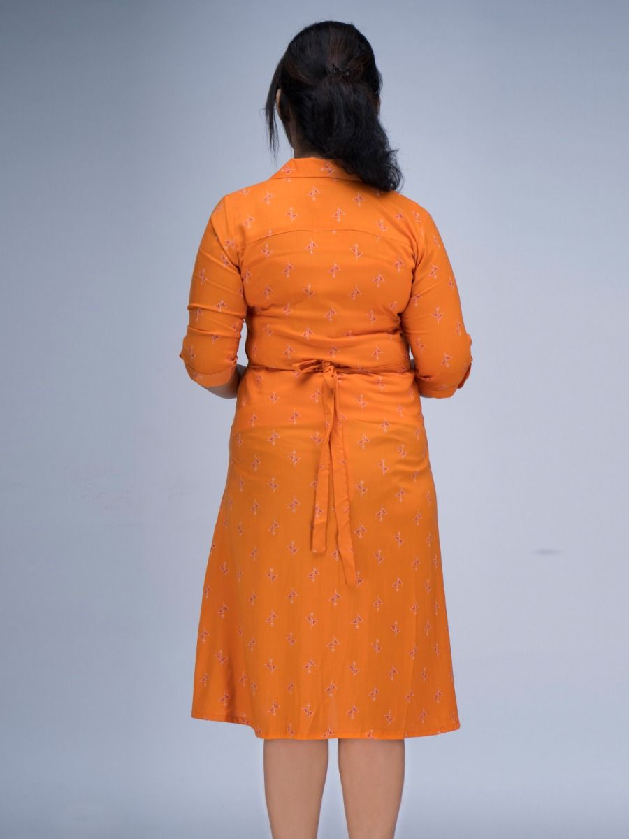 Maternity Top Sian Orange