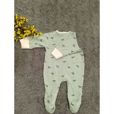 Sleepsuit/Cap- Boy(Horse print)