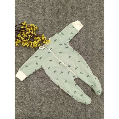 Sleepsuit/Cap- Boy(Horse print)