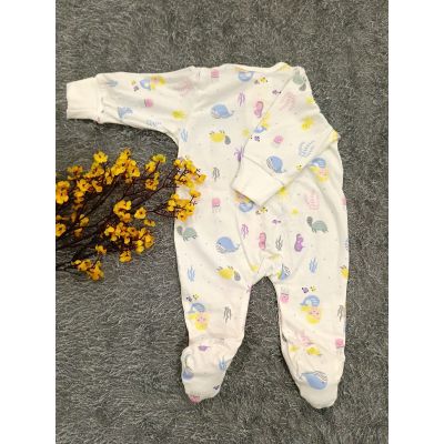 Sleepsuit/Cap- Girl(Aqua life)