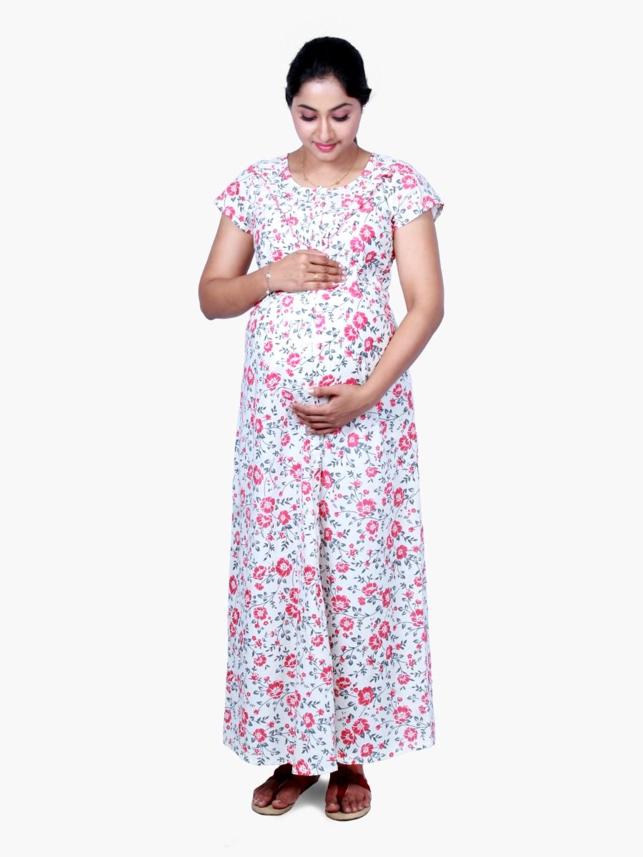 Maternity Nightie with Free mask (Vanya)