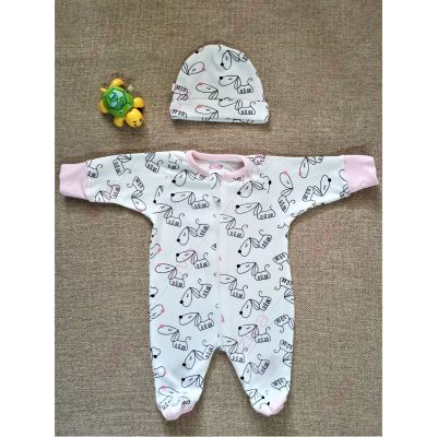 Sleepsuit/ Cap Girl pack