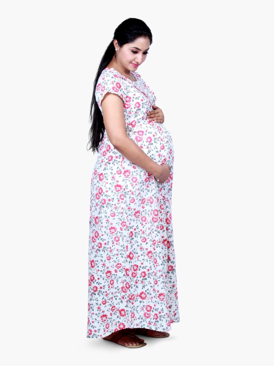 Maternity Nightie with Free mask (Vanya)