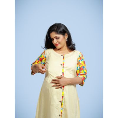 Maternity Top Gianna beige