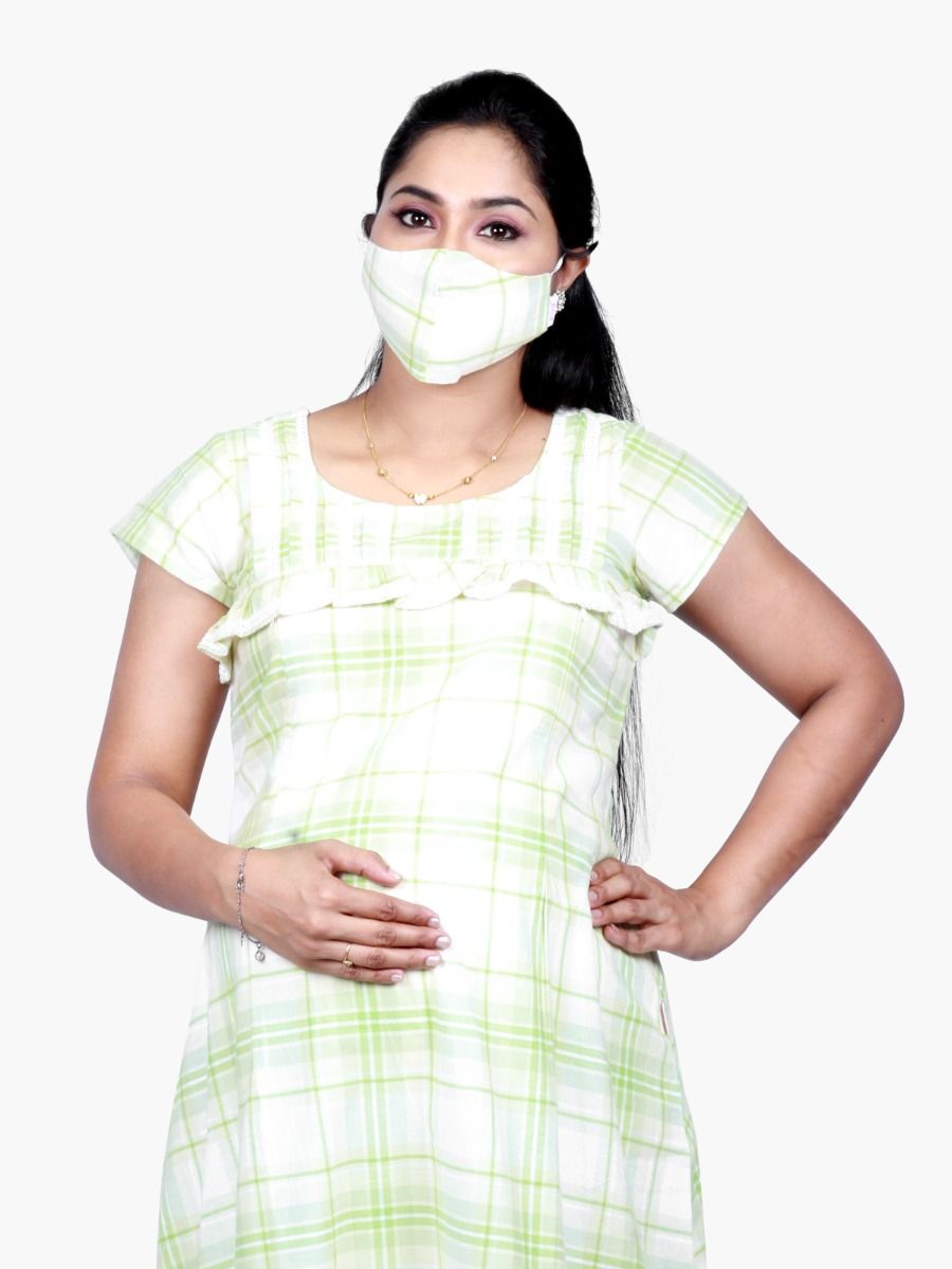 Nursing Nightie with FREE MASK (AILEE)