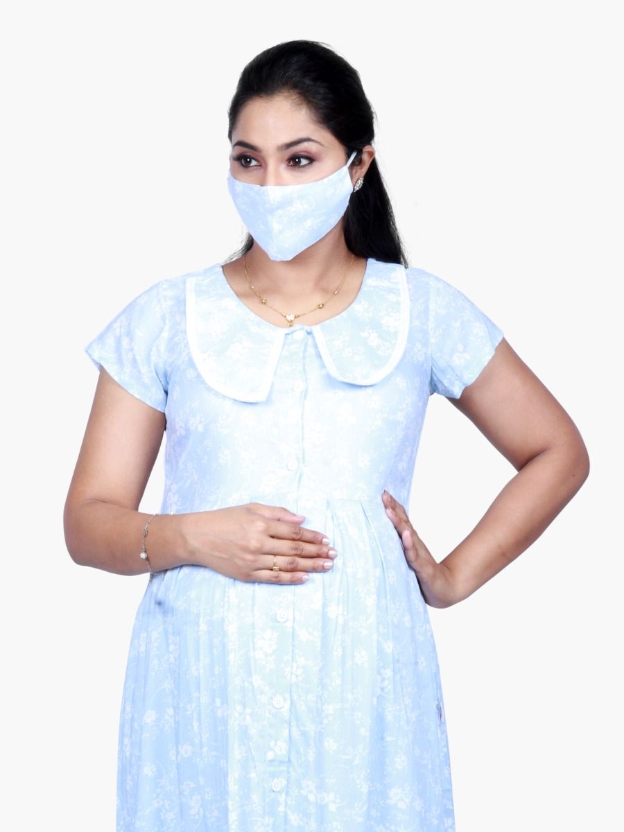 Maternity Nightie with FREE MASK (LANI)
