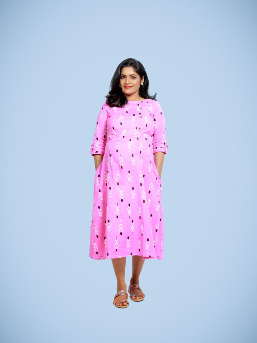 Maternity Kurta Purple Urmi