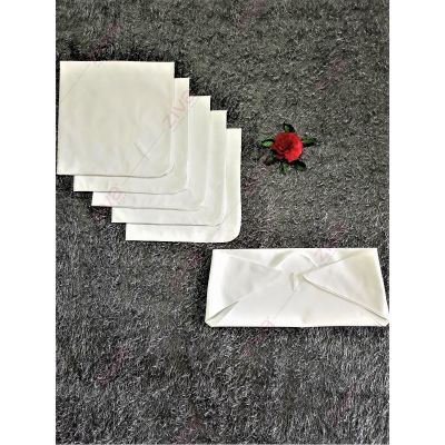 Ziva Reusable Square Cotton Nappy 6pcs Pack
