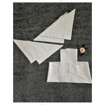 Ziva Reusable Double Layer Triangle Cotton Nappy 6pcs Pack