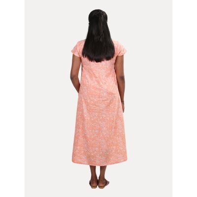 Nursing Nightie Short with FREE MASK(Bani Peach)