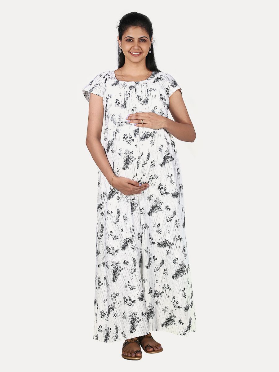 Maternity Nightie With Free Mask (Lara Ash)