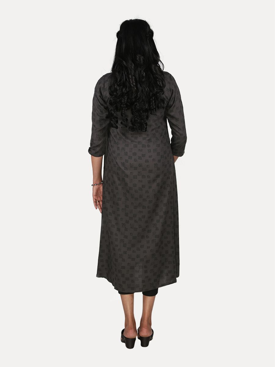 Maternity Midi Dress with Free Mask (Ani Ash)