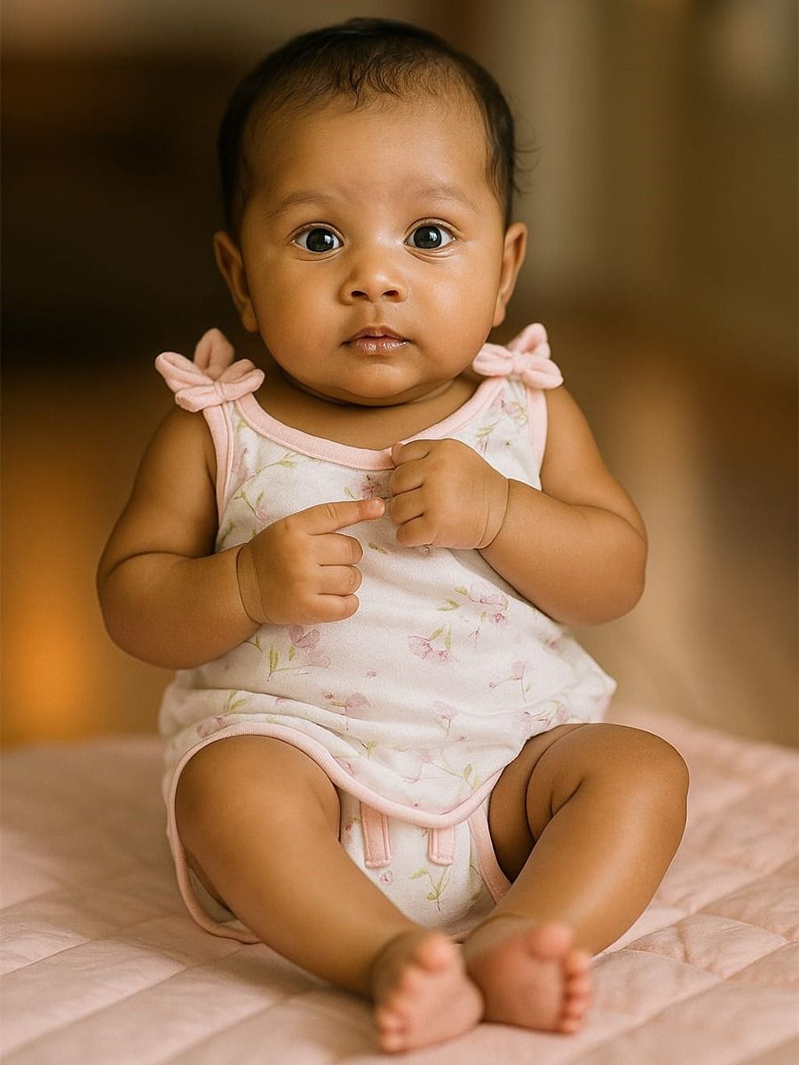 Girl Clothing (Baby Girl Frock (3pcs)