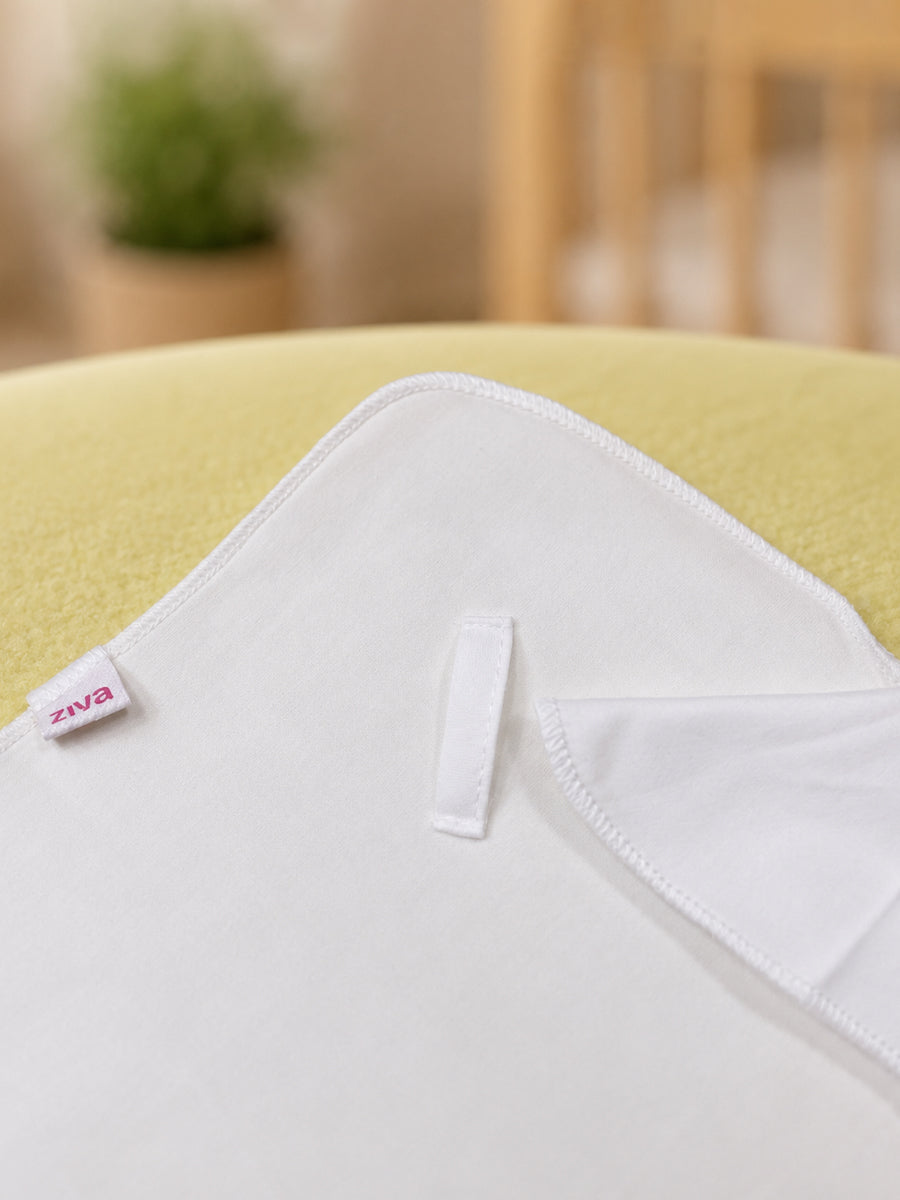 Ziva 6 Pieces Cotton Square Nappies – Soft Double Layer Reusable Newborn  cloth Nappies