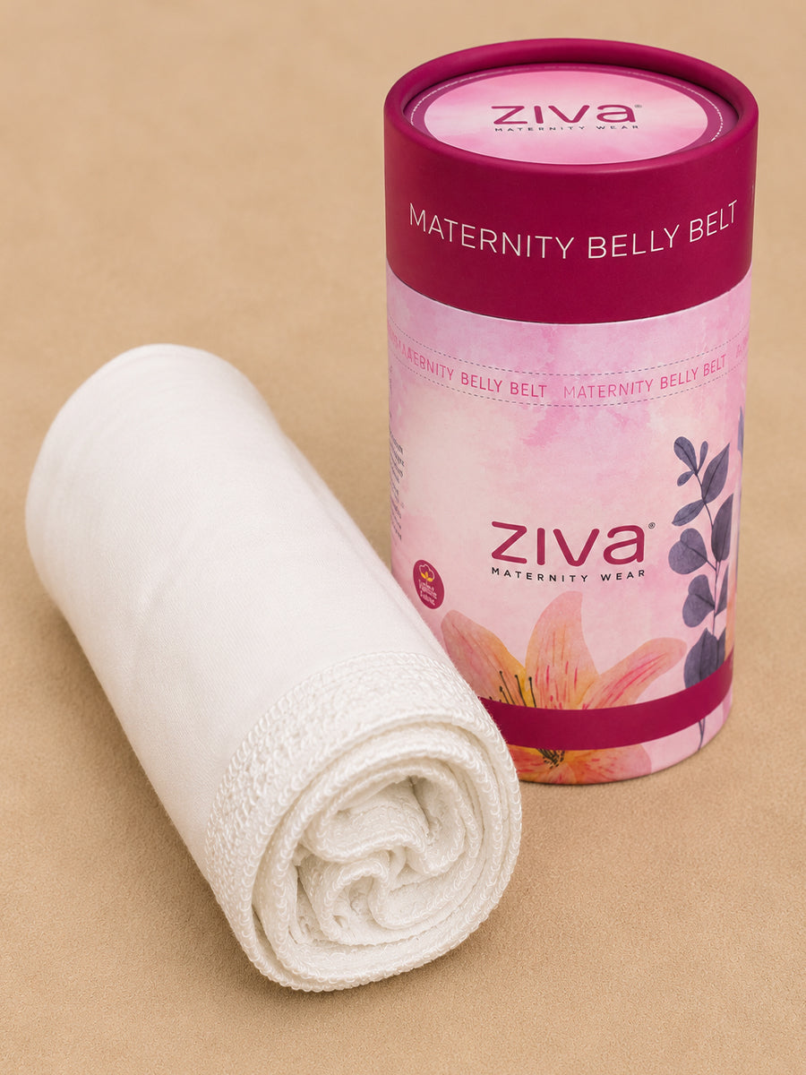 Ziva Premium Cotton Maternity Belly Belt