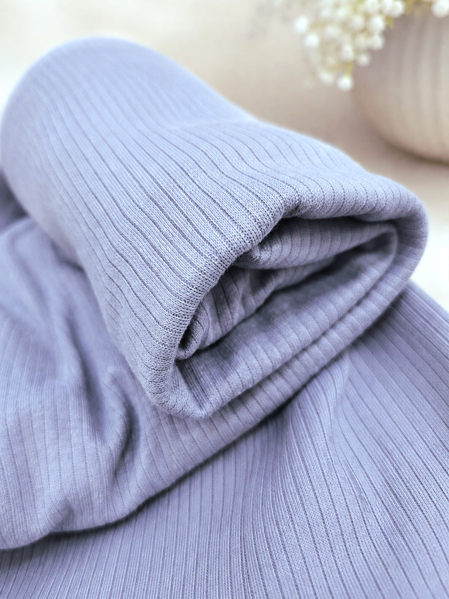 Ziva Multipurpose Nursing Cover – Premium Knitted Cotton Breastfeeding Cover with Press Buttons | Blue
