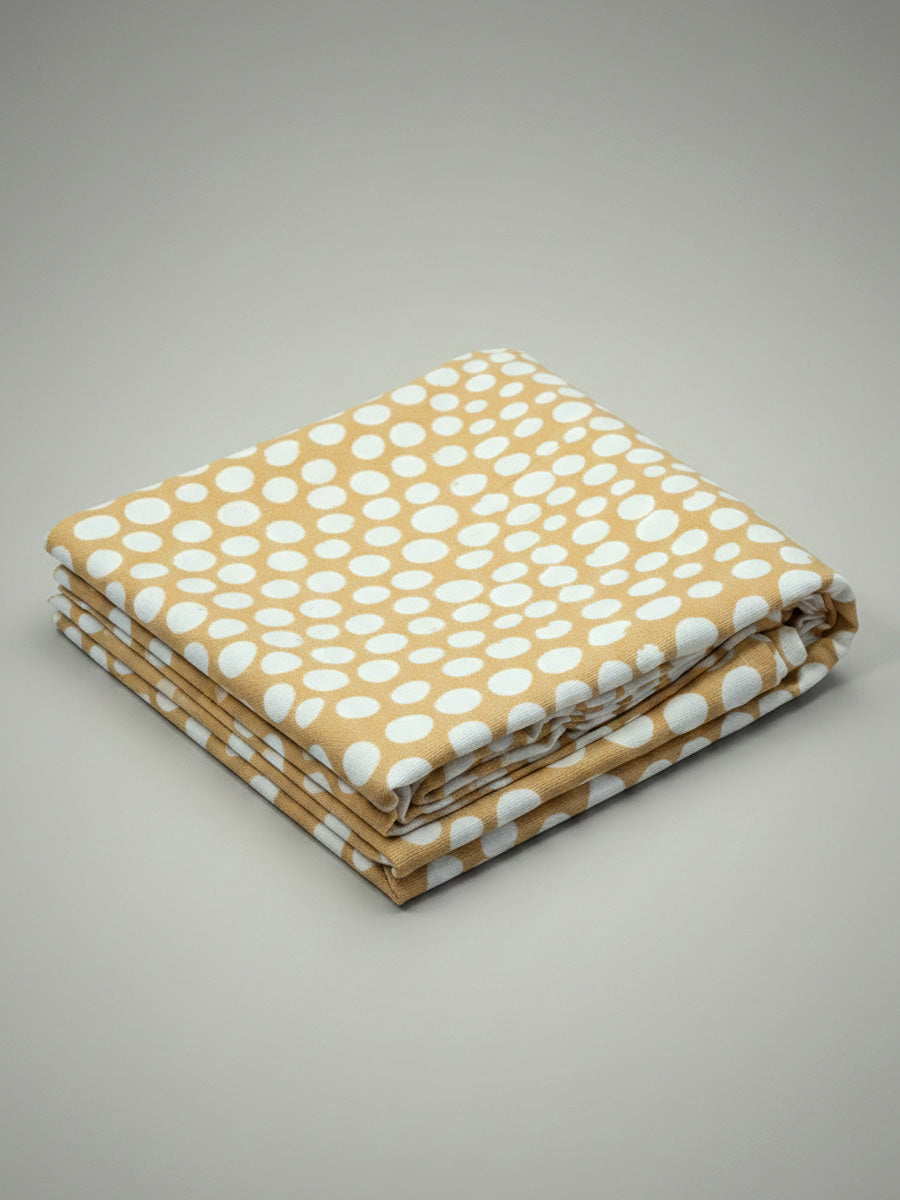 Ziva Waterproof Baby Bed Protector – Cotton Fabric with PVC Coating (Easy Wipe Clean Mattress Protector)