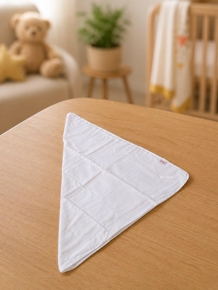 Ziva 6 Pieces Cotton Square Nappies – Soft Double Layer Reusable Newborn  cloth Nappies