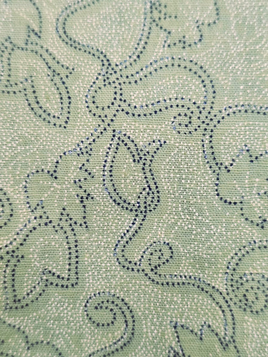 Cotton Full Open Maternity & Nursing Nighty – Light Lavender Abstract Print – Full Length