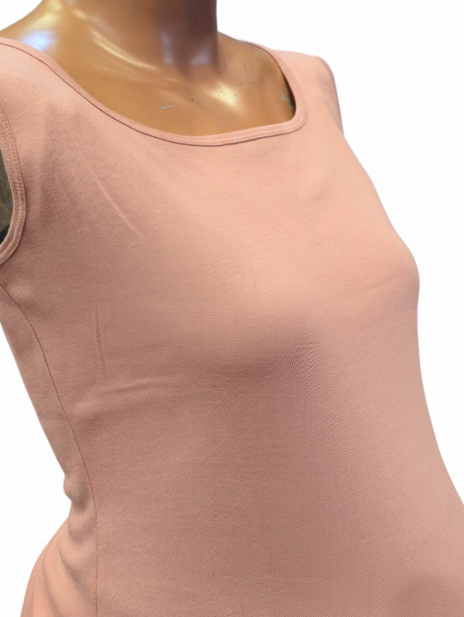 Ziva Pink & Peach Cotton Striped Maternity & Feeding Co-ord Set with Inner Baniyan (3-Piece Set)