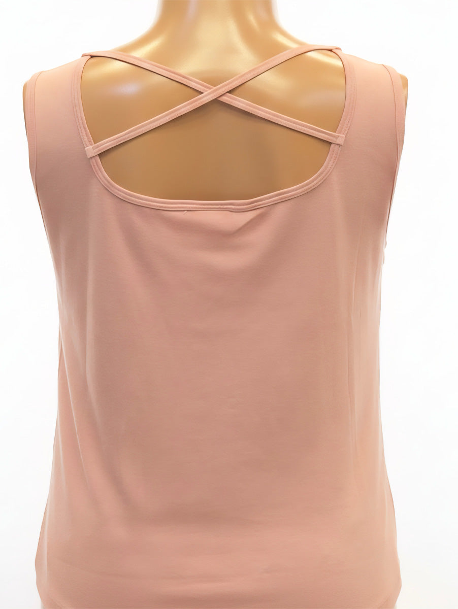 Ziva Pink & Peach Cotton Striped Maternity & Feeding Co-ord Set with Inner Baniyan (3-Piece Set)