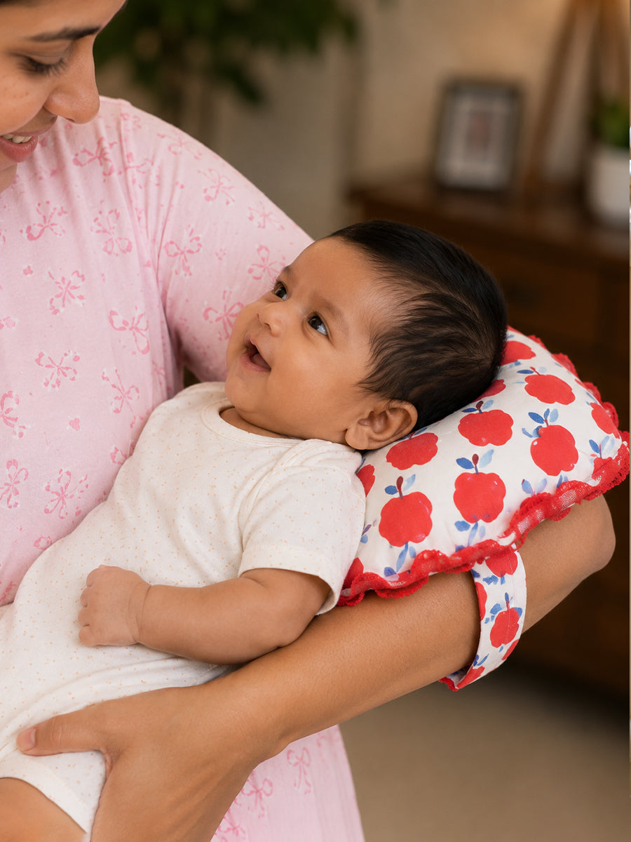 Ziva Hand Rest Pillow – 100% Cotton Baby Holding & Carrying Support Pillow