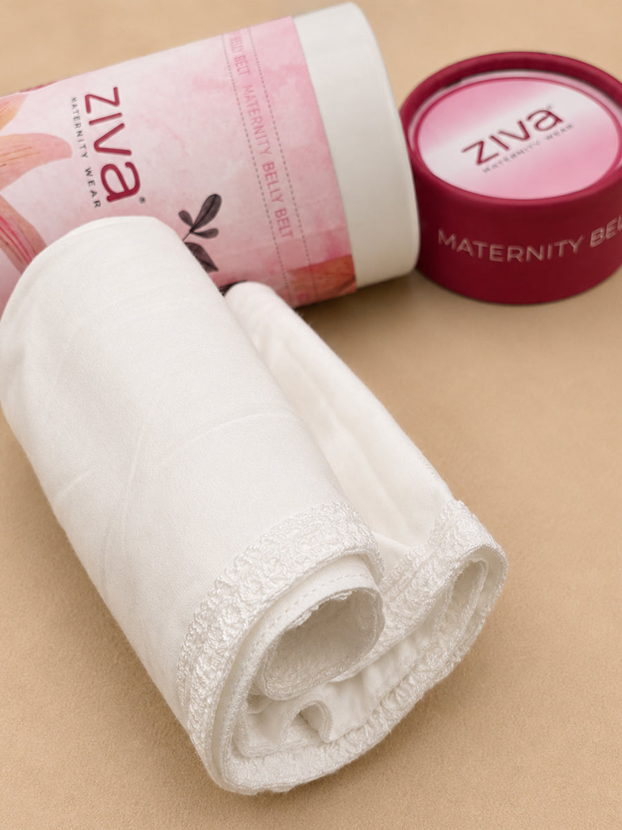 Ziva Premium Cotton Maternity Belly Belt