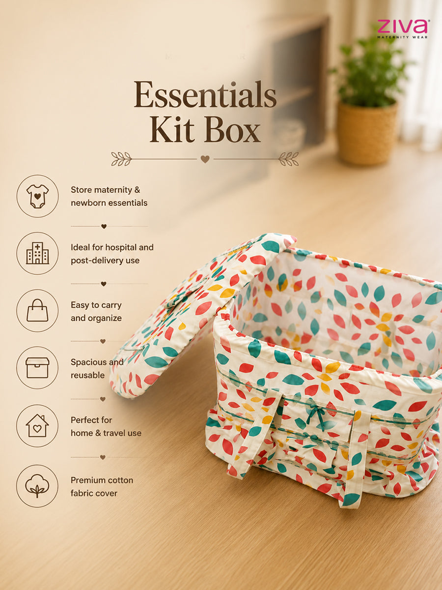 Ziva Premium Maternity & Hospital Kit – Complete Newborn & New Mother Essentials. The perfect hospital bag for expectant parents.